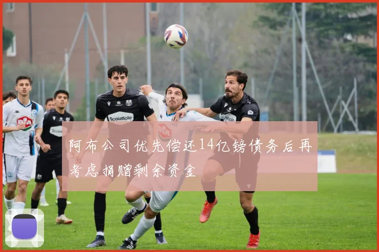 阿布公司优先偿还14亿镑债务后再考虑捐赠剩余资金